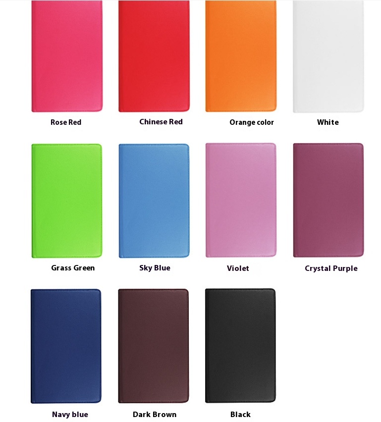 Tablet PC Protective Rotating Leather Case