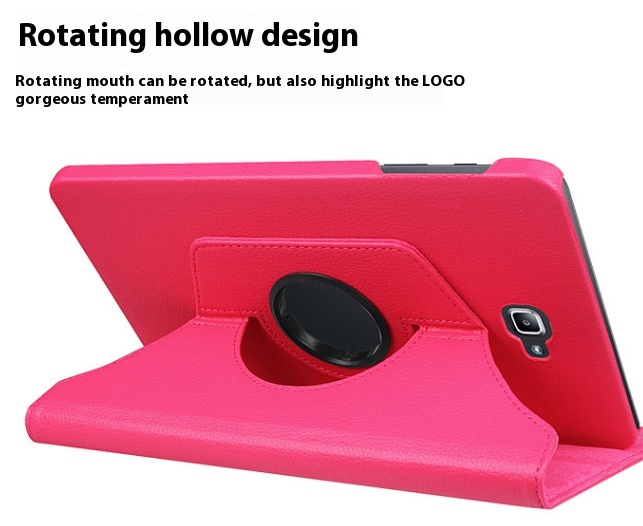 Tablet PC Protective Rotating Leather Case