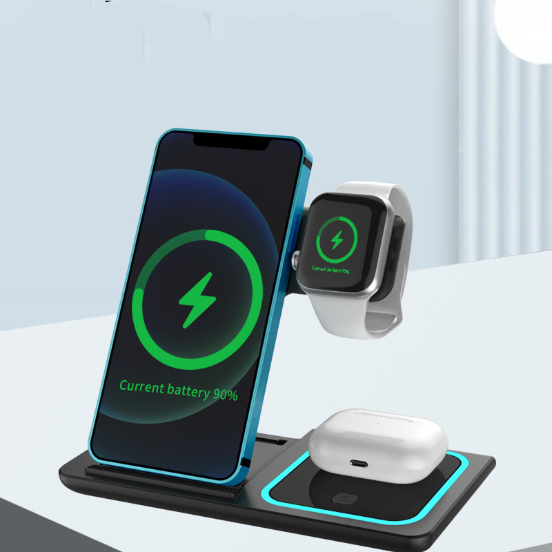 Three-in-One Foldable Wireless Charger - Image 6