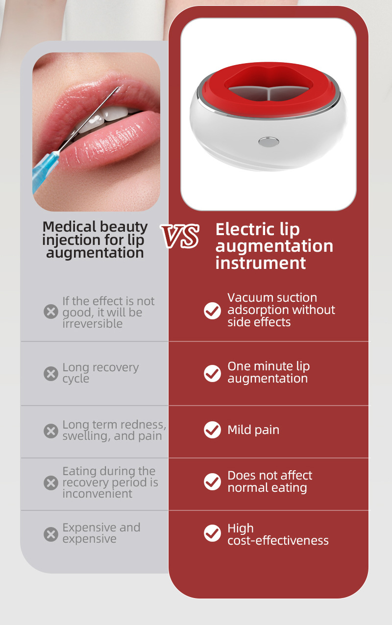 Electric Lip Enhancement Device – Silicone Beauty Tool with Adjustable Suction - Image 6