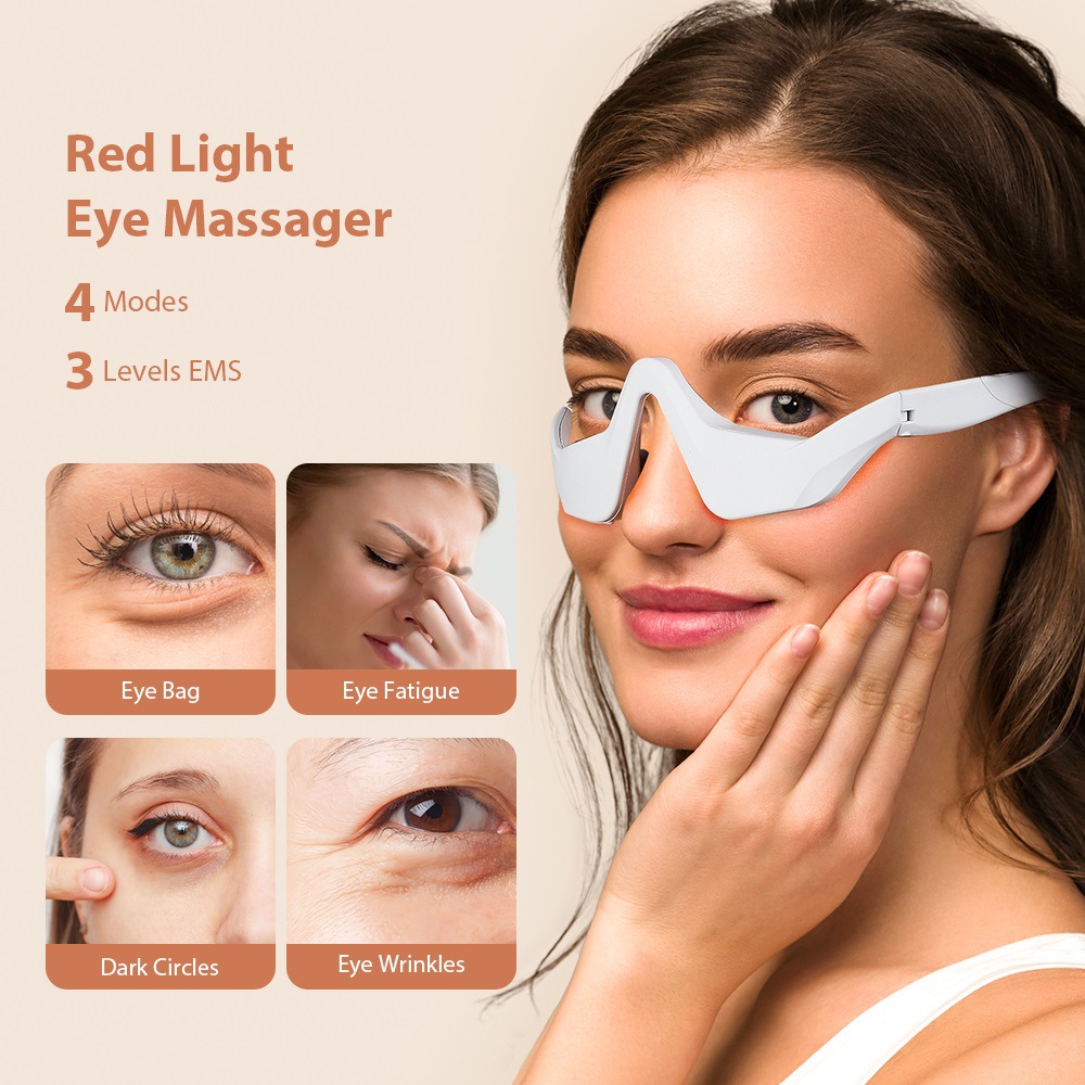 Eye Massager Relieves Eye Fatigue Eyes Massage Glasses Eye Fatigue Relief Massager Under - Eye Glasses Massager