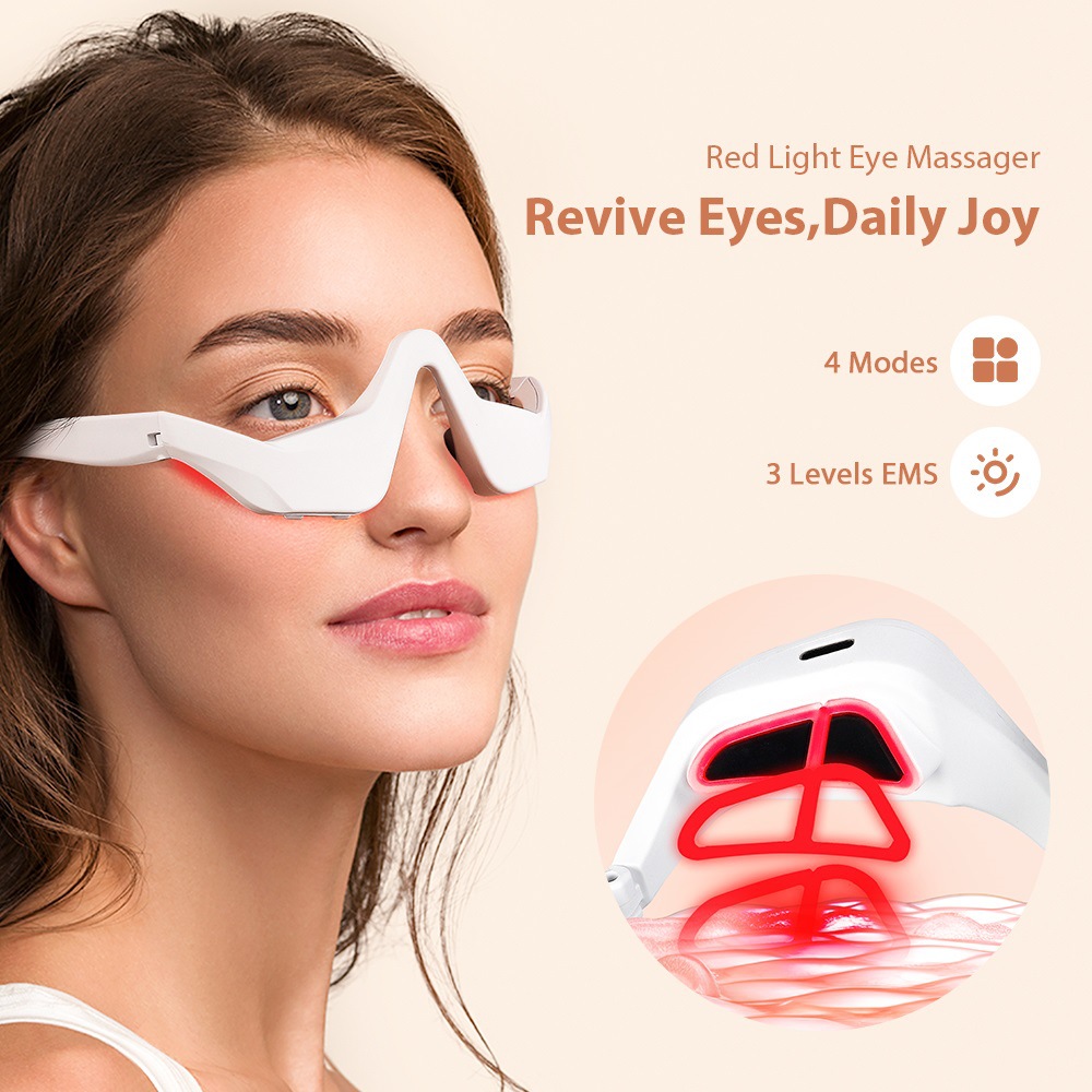 Eye Massager Relieves Eye Fatigue Eyes Massage Glasses Eye Fatigue Relief Massager Under - Eye Glasses Massager