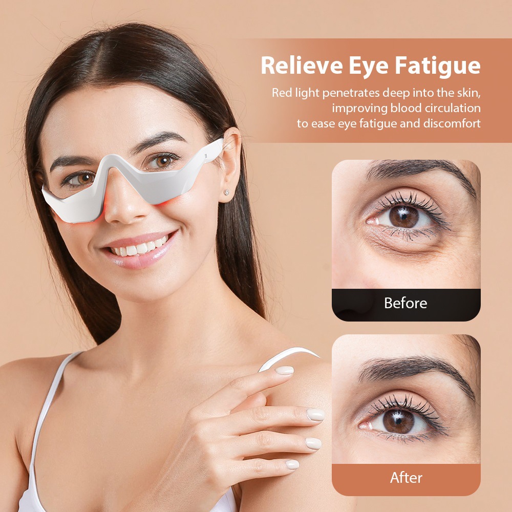 Eye Massager Relieves Eye Fatigue Eyes Massage Glasses Eye Fatigue Relief Massager Under - Eye Glasses Massager