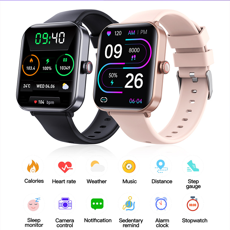 F57Pro Smart Watch Bluetooth Calling Health Monitoring