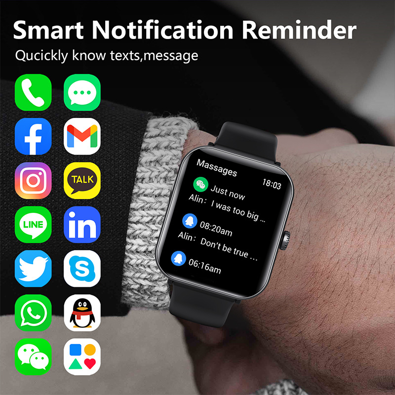 F57Pro Smart Watch – Bluetooth Calling Fitness & Health Tracker - Image 2