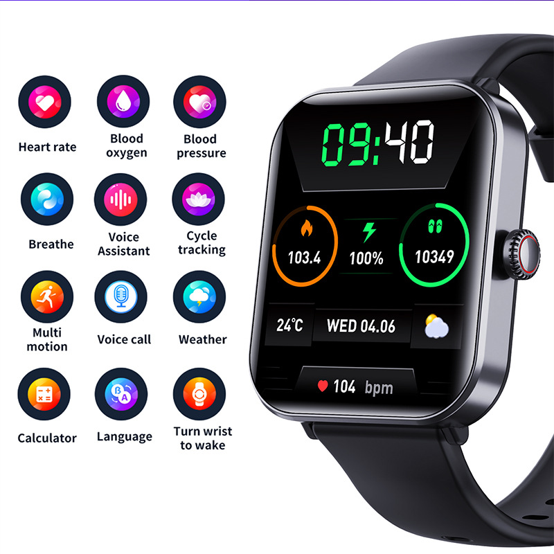 F57Pro Smart Watch – Bluetooth Calling Fitness & Health Tracker - Image 5