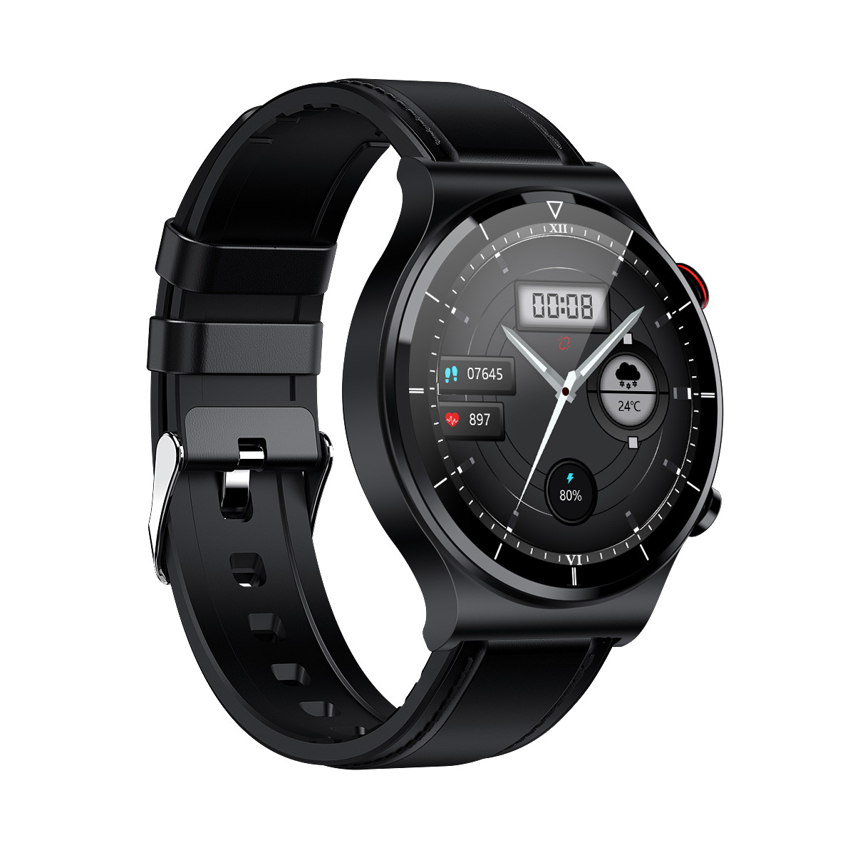 Smart Watch with ECG Monitoring – Wireless Charging Fitness Tracker - Image 4